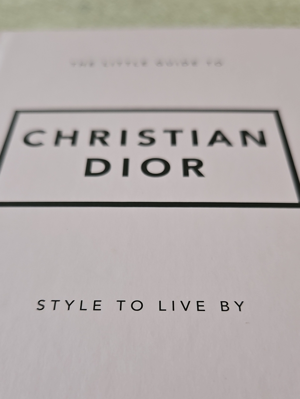 Dior Light Purple and Black Logo Hardcover - Picture 2 of 4